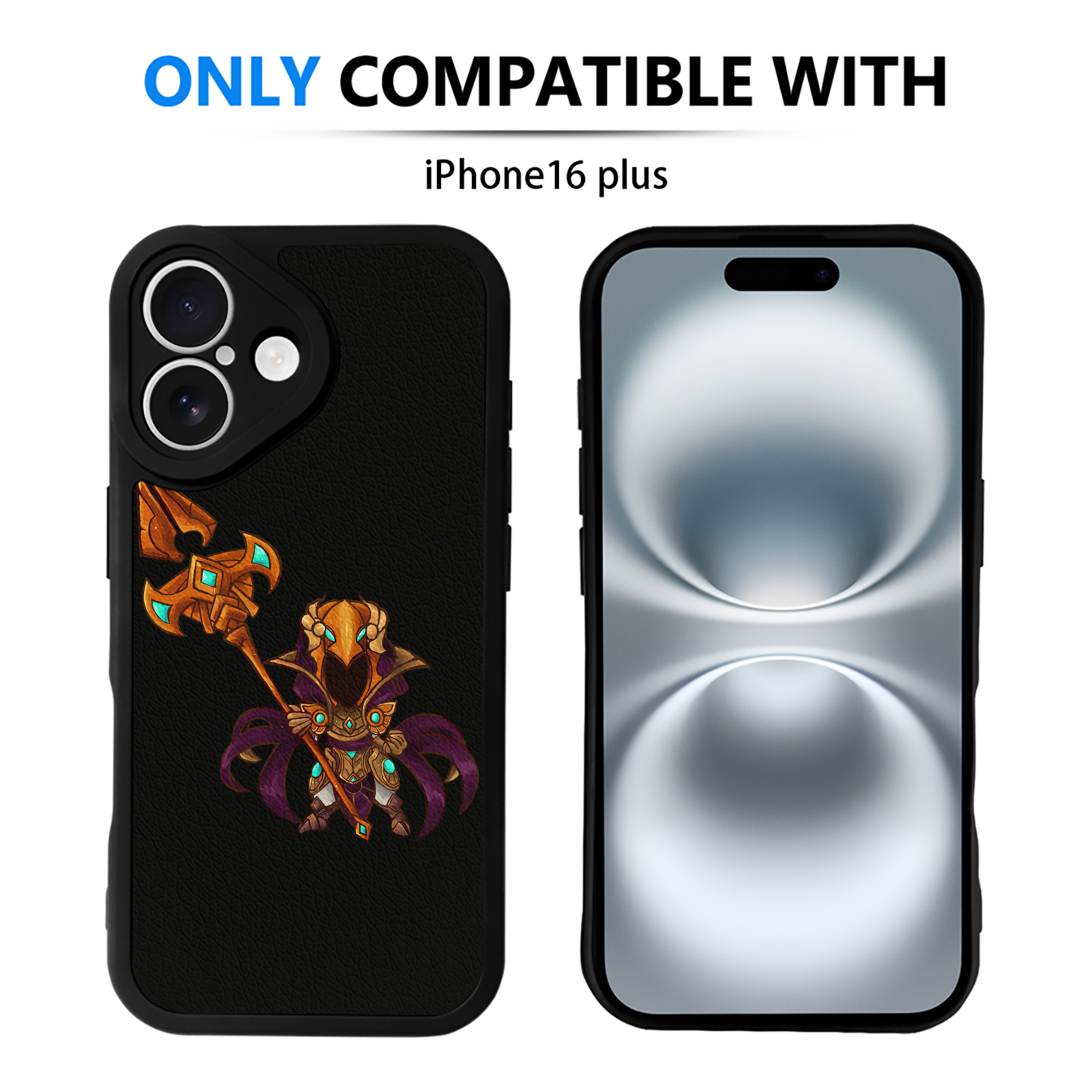 リーグ・オブ・レジェンド League of Legends LOL 【iPhone 16シリーズ対応】シリコンスマホケース（レザー調） 材質：シリコン